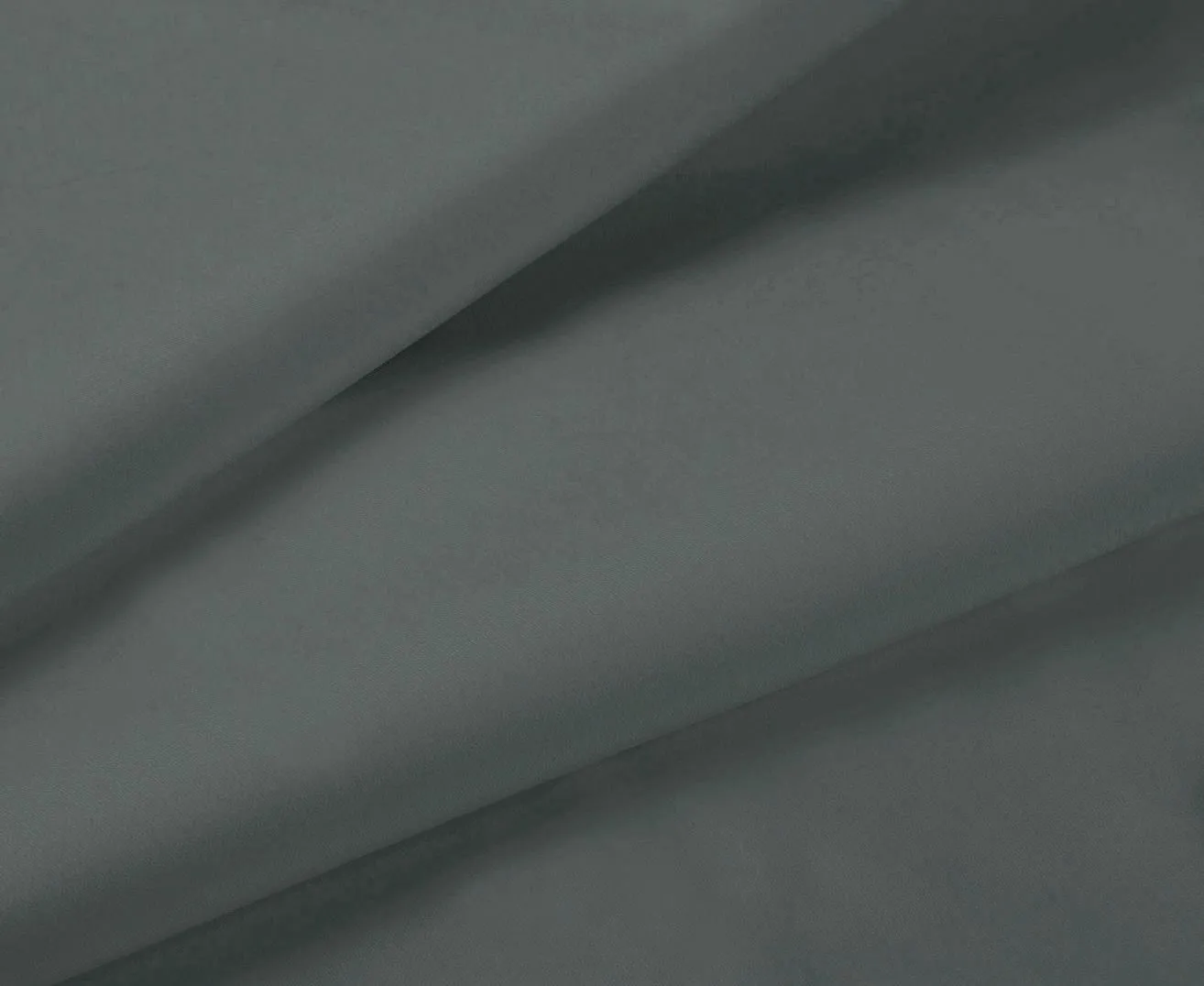 1000TC Ultra Soft Fitted Sheet & Pillowcase Set - King Single Size Bed - Charcoal