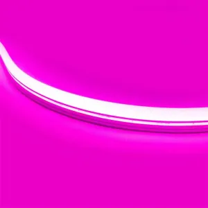 16ft Neon Blaze Flexible LED Lighting, Pink, 24V, Side Bending