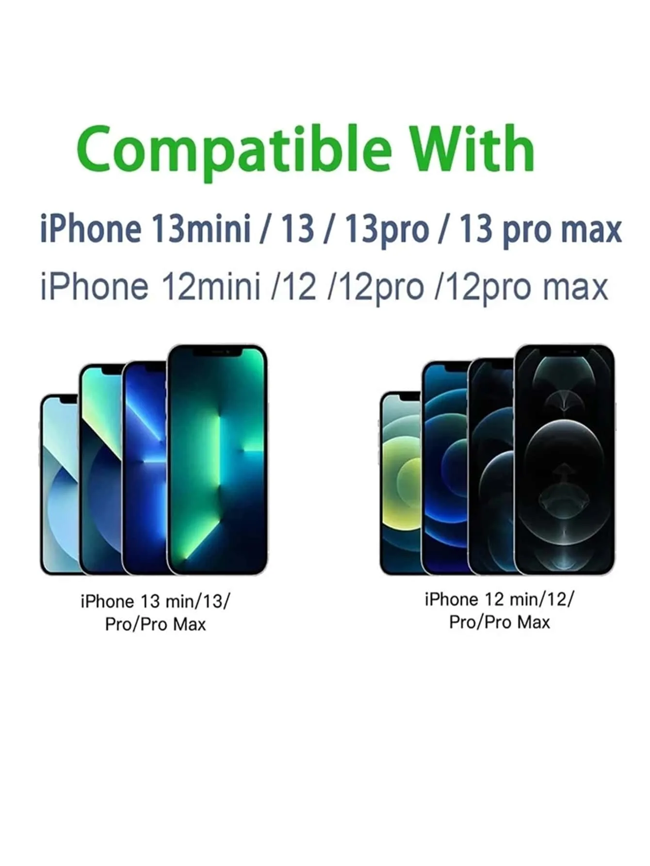 1pc 15W Wireless Charger Compatible With iPhone 12/13