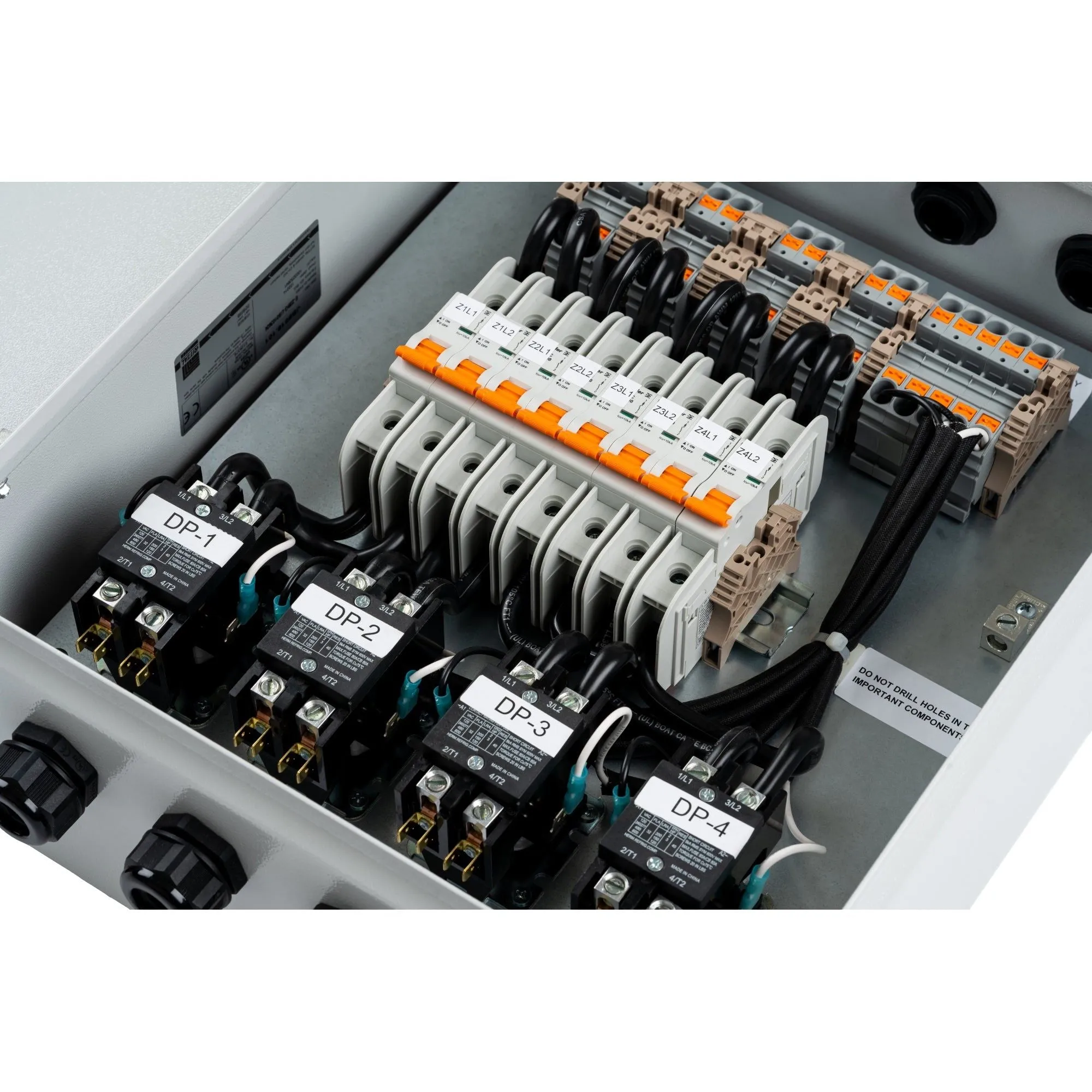 2 Zone 120V to 240V Contactor Box
