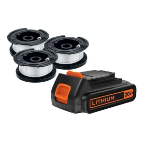 20V MAX* Battery with AFS-100 3-Pack Spool, 2.0-Ah