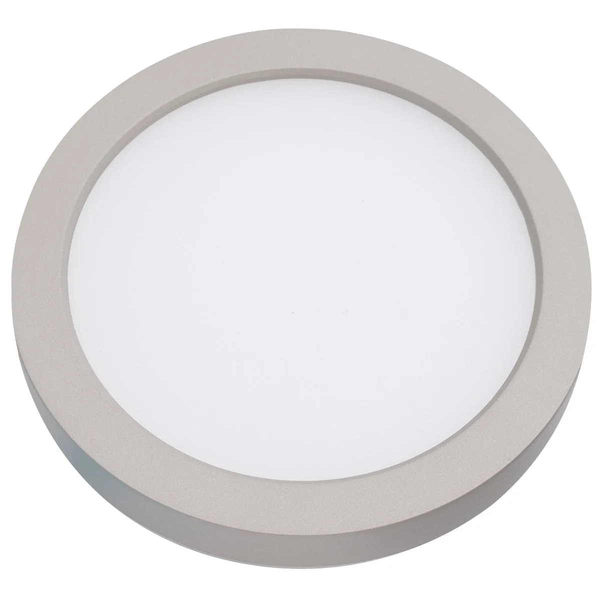 5 in. LED Outdoor Flush Mount 3000K Nickel Finish