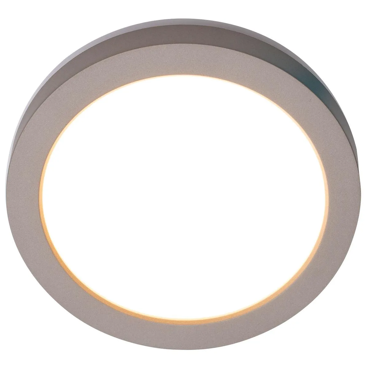5 in. LED Outdoor Flush Mount 3000K Nickel Finish