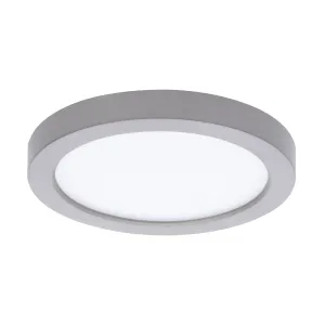 5 in. LED Outdoor Flush Mount 3000K Nickel Finish