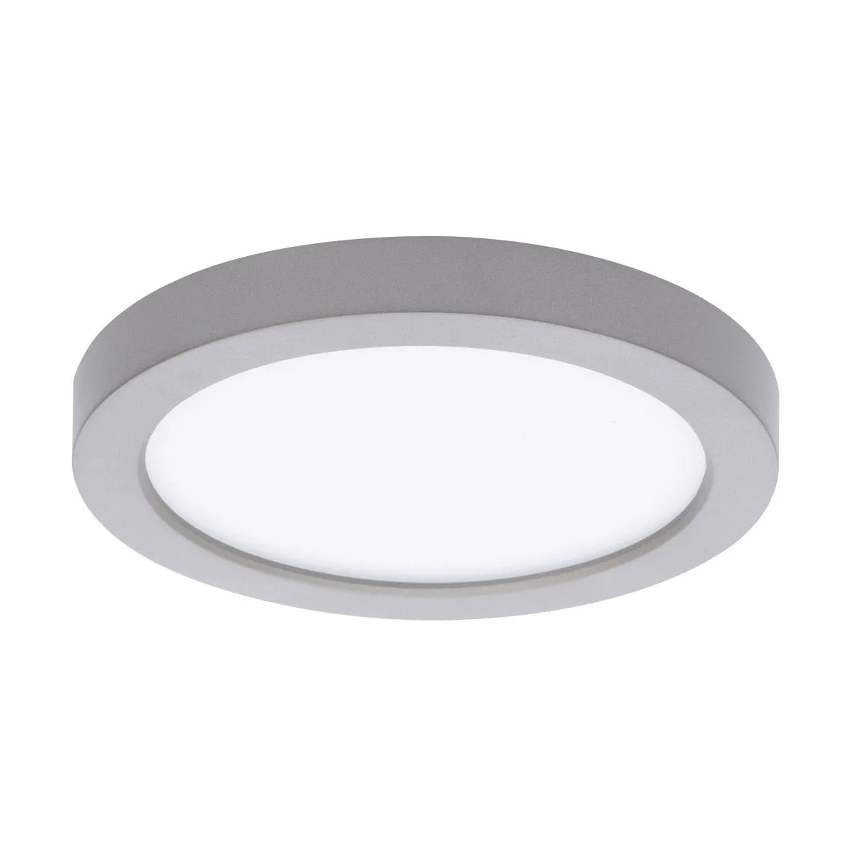5 in. LED Outdoor Flush Mount 3000K Nickel Finish