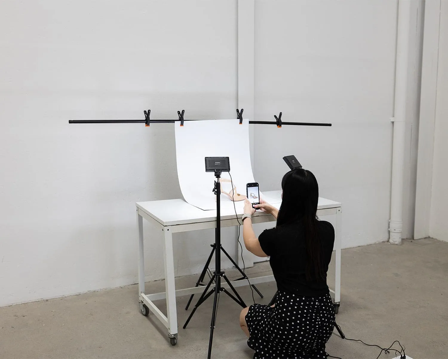 5.5" LED Photography Video Youtube Zoom Lighting Kit with Floor Stands - Crystal Air