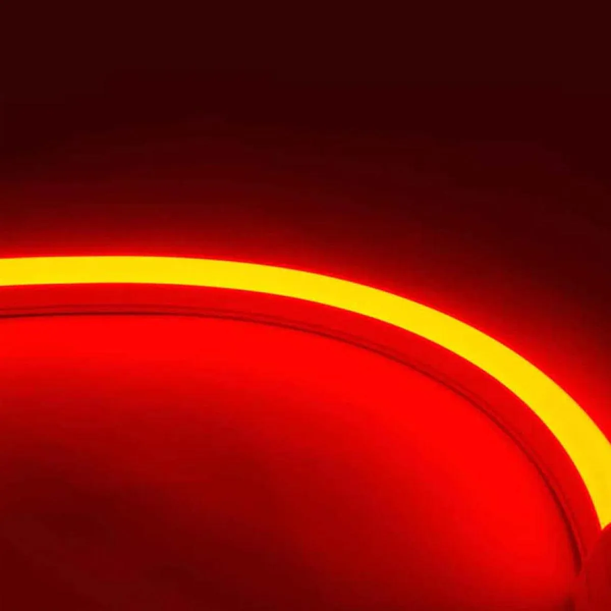 65ft Neon Blaze Flexible LED Lighting, Red, 24V, Top Bending