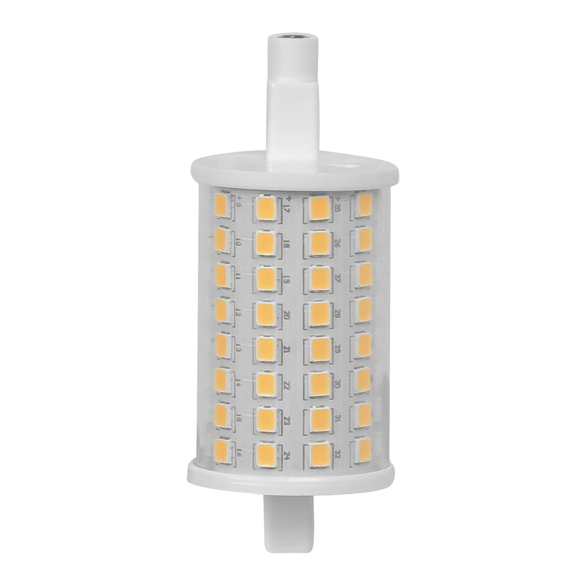 8W (100W Equivalent) Bright White (3000K) R7s LED Light Bulb