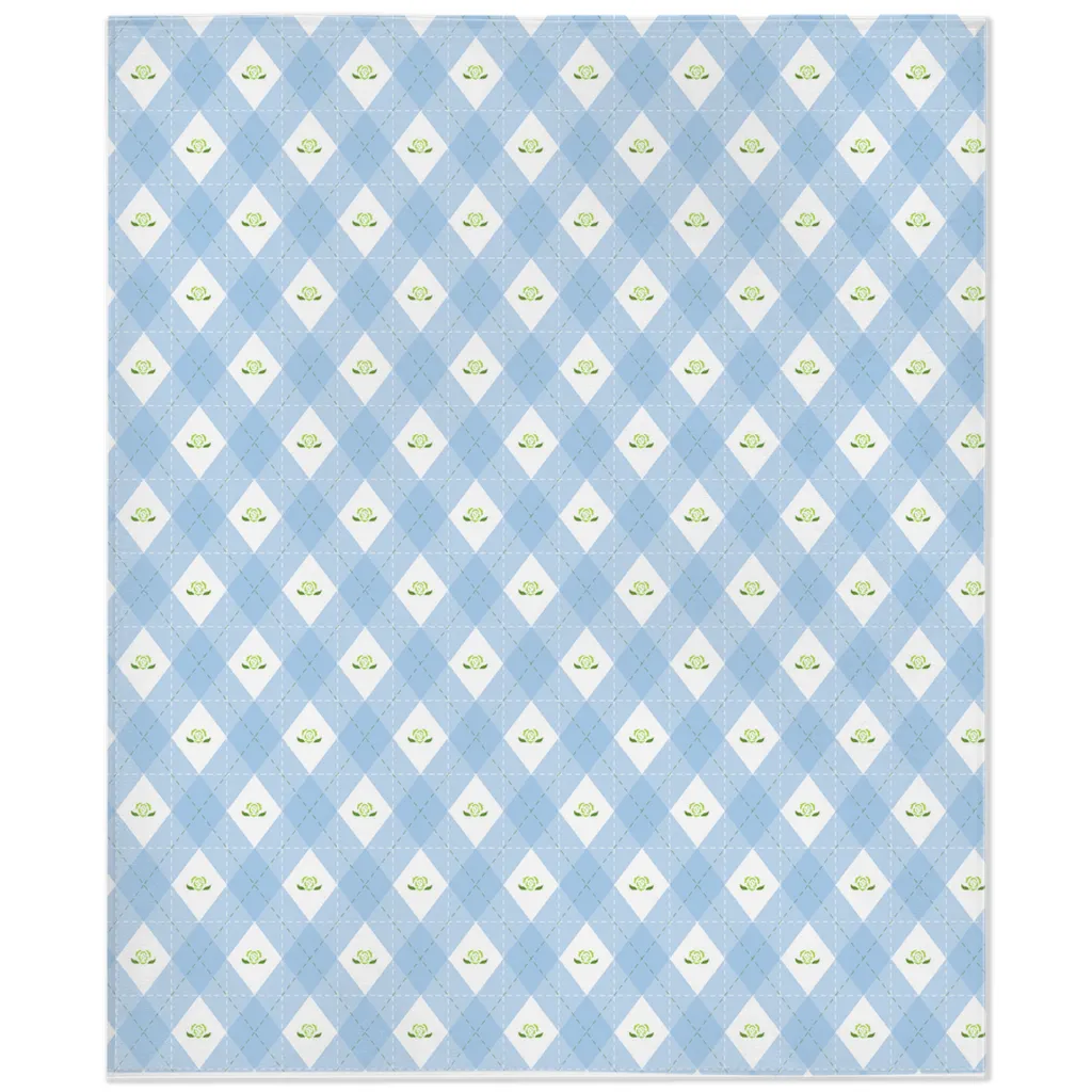 Achillean Argyle Pride Minky Blankets