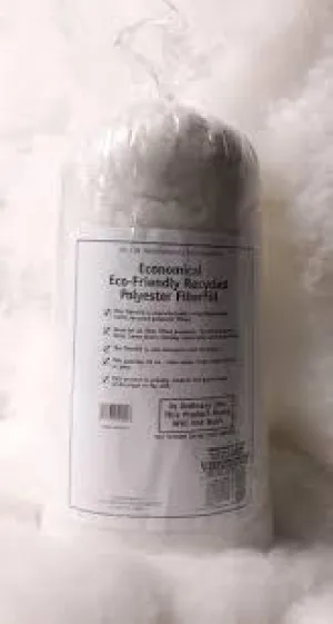 Air Lite Eco-Friendly Recycled Polyester Fiberfill, White 16oz