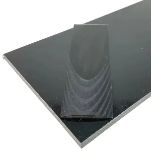 AmeraGrip G10 with Nitrile Rubber- Black G10 and Black Nitrile- 1/4" Sheets