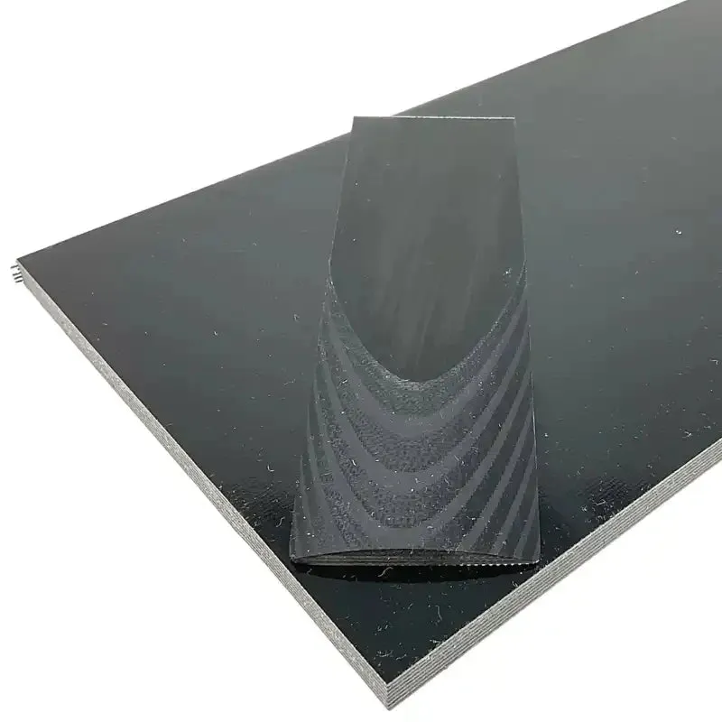 AmeraGrip G10 with Nitrile Rubber- Black G10 and Black Nitrile- 1/4" Sheets