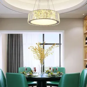 ANKUR IVY CRYSTAL LED CHANDELIER ROUND