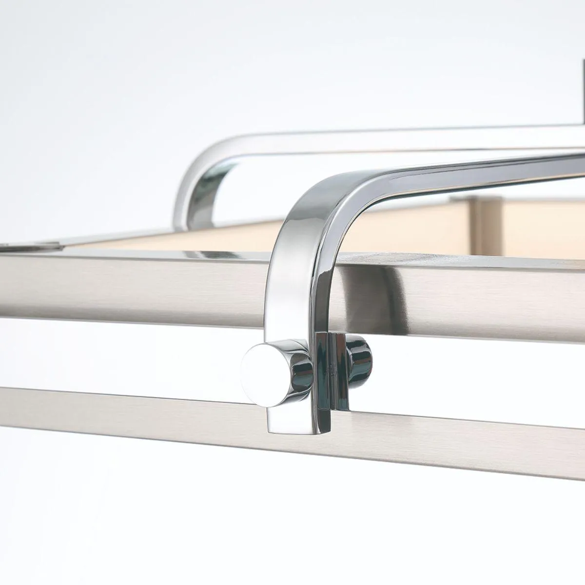 Annilo 15 in. LED Pendant Light Chrome Finish
