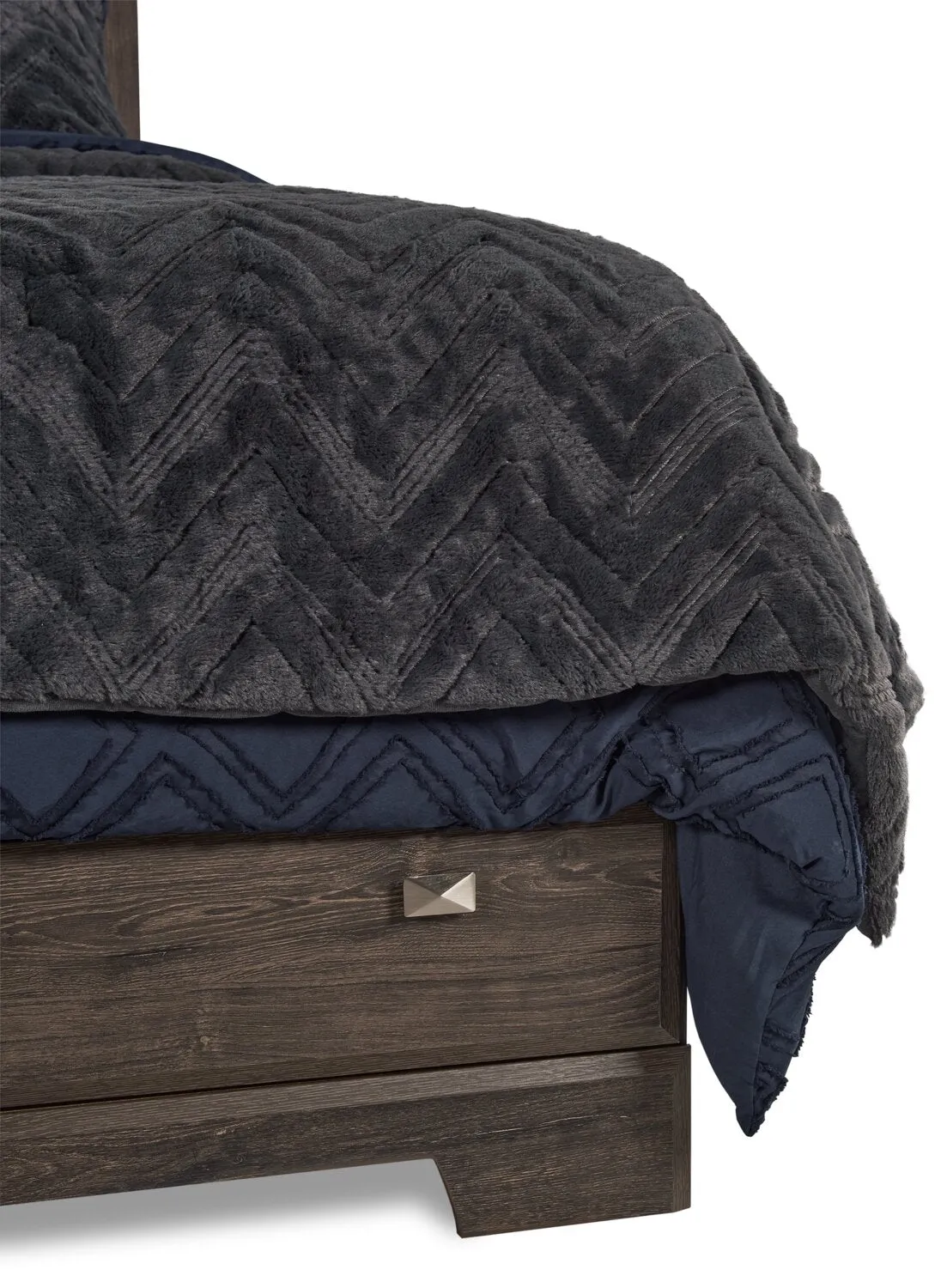 Appleton 5-Piece Queen 6 Drawer Storage Bedroom Package - Grey