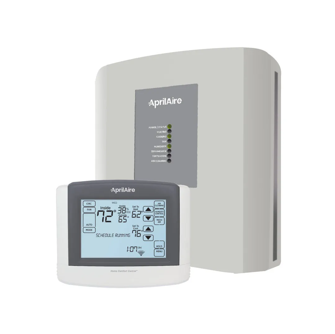 AprilAire 8910W Wifi Programmable Touch Screen, Indoor Air Quality Thermostat, Works with Amazon Alexa and Google Assistant