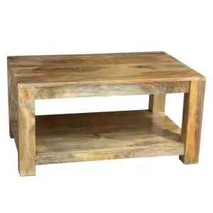 AVALON COLONIAL COFFEE TABLE 'ZEN MANGO' 90 X 60 X 45 CM