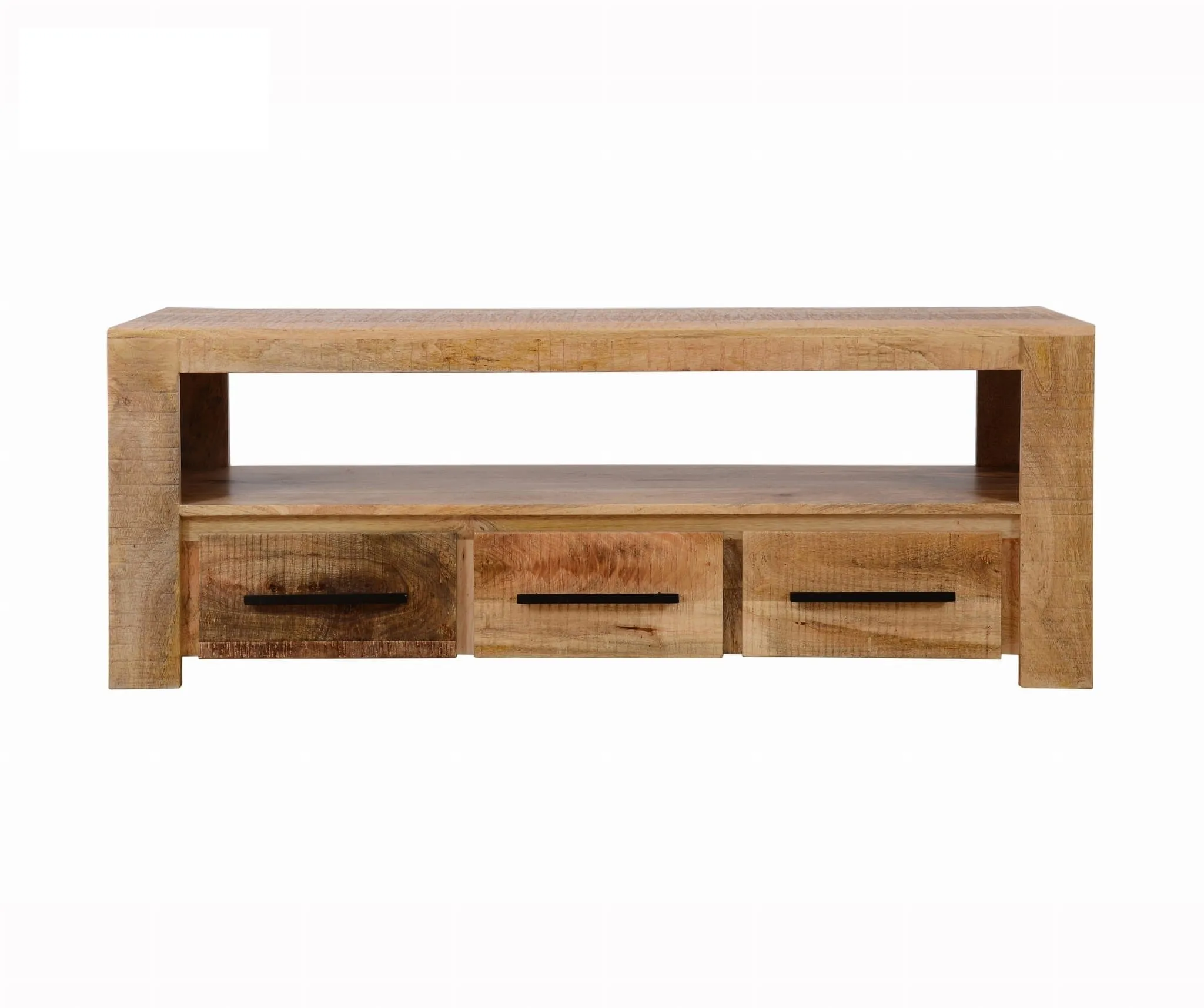 AVALON INDIAN WOODEN ZEN MANGO RUSTIC T.V CABINET L