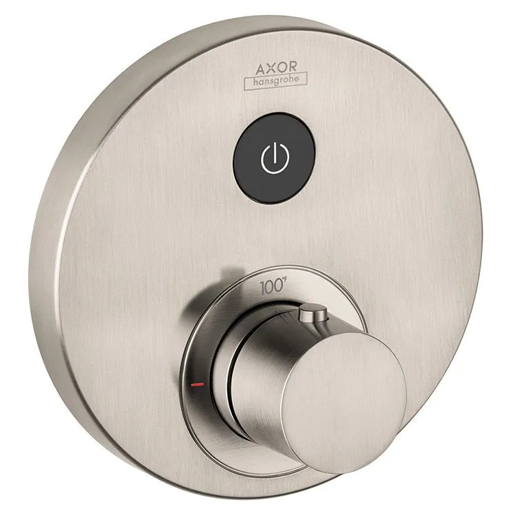 AXOR Shower Select Round Thermostatic Single-Function Trim