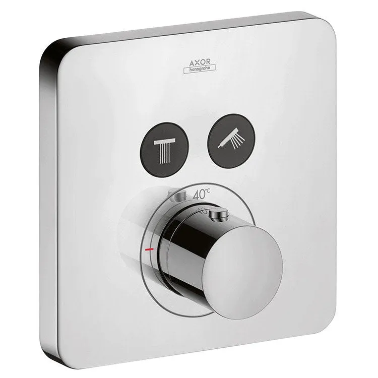AXOR Shower Select SoftCube Thermostatic Two-Function Trim