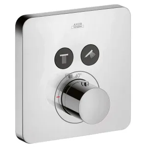 AXOR Shower Select SoftCube Thermostatic Two-Function Trim