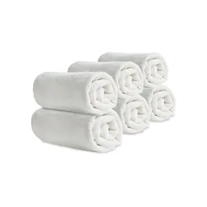 BABY WORKS Ultimate Bamboo Washcloths (x6)