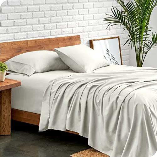 Bare Home Full Sheet Set - 1800 Ultra-Soft Microfiber Full Bed Sheets -