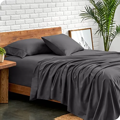 Bare Home Full Sheet Set - 1800 Ultra-Soft Microfiber Full Bed Sheets -