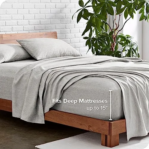 Bare Home Full Sheet Set - 1800 Ultra-Soft Microfiber Full Bed Sheets -