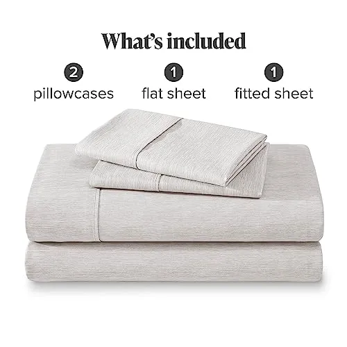 Bare Home Full Sheet Set - 1800 Ultra-Soft Microfiber Full Bed Sheets -