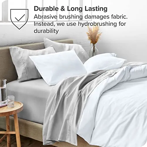 Bare Home Full Sheet Set - 1800 Ultra-Soft Microfiber Full Bed Sheets -