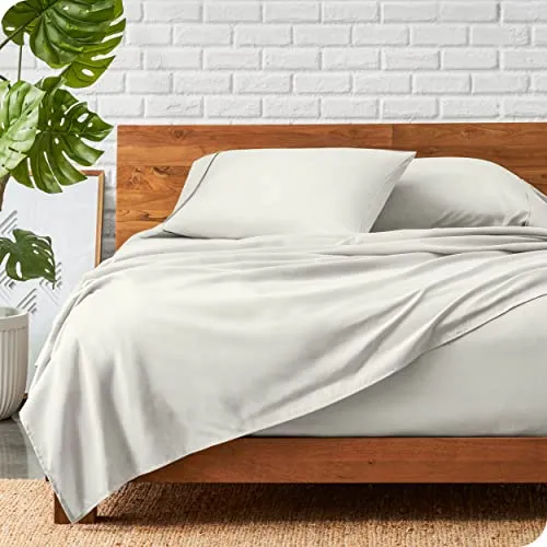 Bare Home Full Sheet Set - 1800 Ultra-Soft Microfiber Full Bed Sheets -
