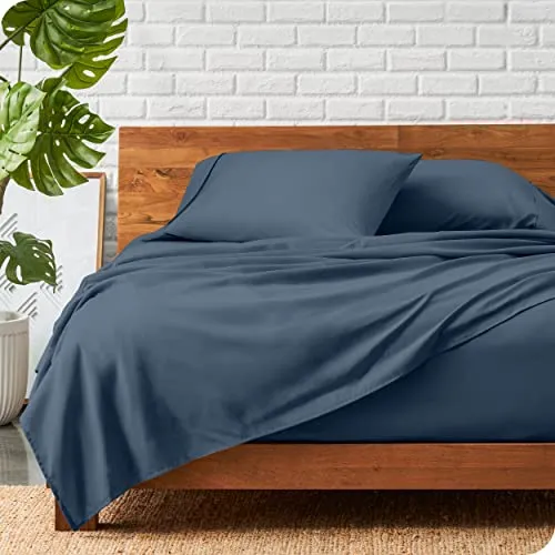 Bare Home Full Sheet Set - 1800 Ultra-Soft Microfiber Full Bed Sheets -