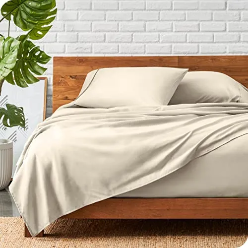 Bare Home Full Sheet Set - 1800 Ultra-Soft Microfiber Full Bed Sheets -
