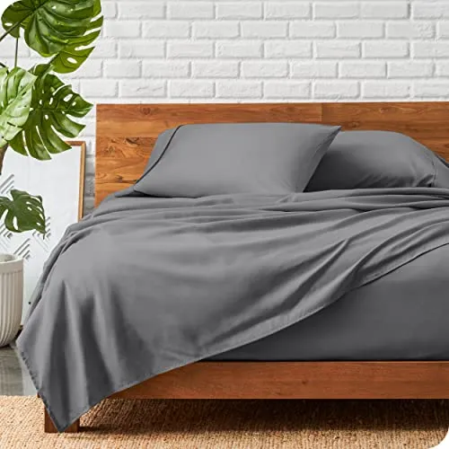 Bare Home Full Sheet Set - 1800 Ultra-Soft Microfiber Full Bed Sheets -