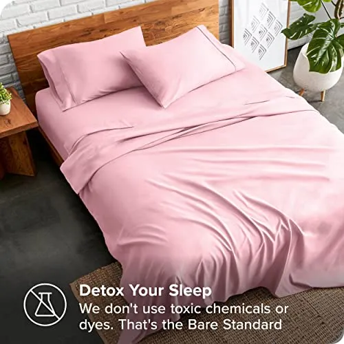 Bare Home Full Sheet Set - 1800 Ultra-Soft Microfiber Full Bed Sheets -