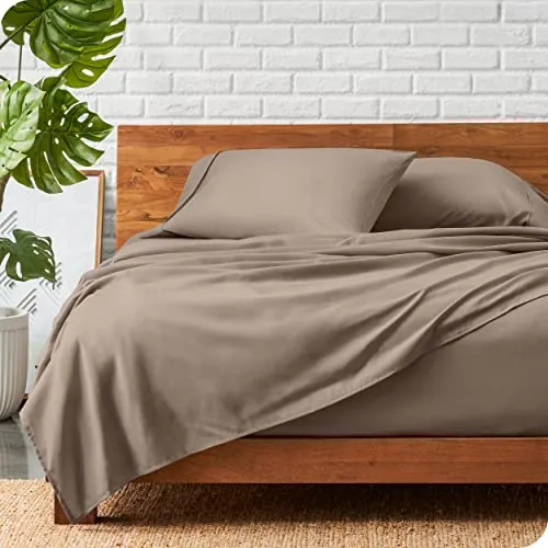 Bare Home Full Sheet Set - 1800 Ultra-Soft Microfiber Full Bed Sheets -