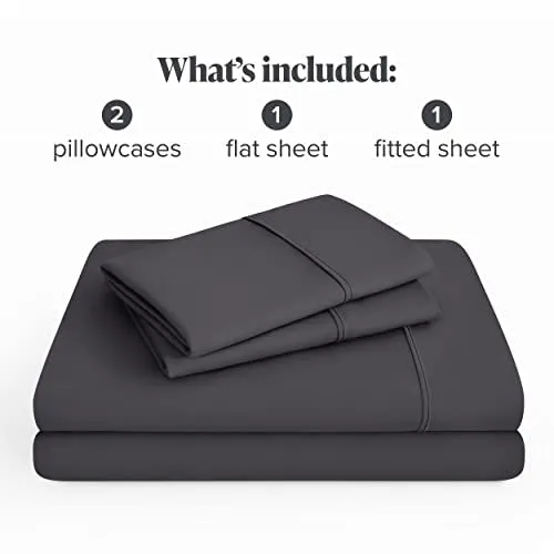 Bare Home Full Sheet Set - 1800 Ultra-Soft Microfiber Full Bed Sheets -
