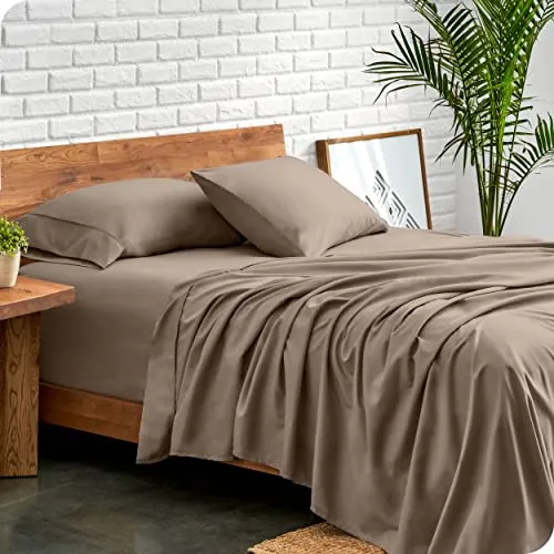 Bare Home Full Sheet Set - 1800 Ultra-Soft Microfiber Full Bed Sheets -