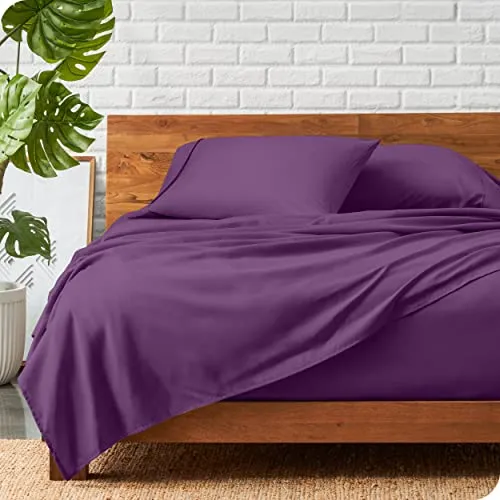 Bare Home Full Sheet Set - 1800 Ultra-Soft Microfiber Full Bed Sheets -