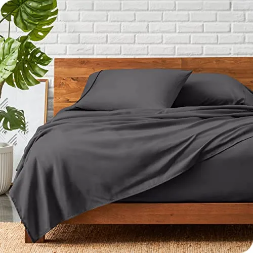 Bare Home Full Sheet Set - 1800 Ultra-Soft Microfiber Full Bed Sheets -