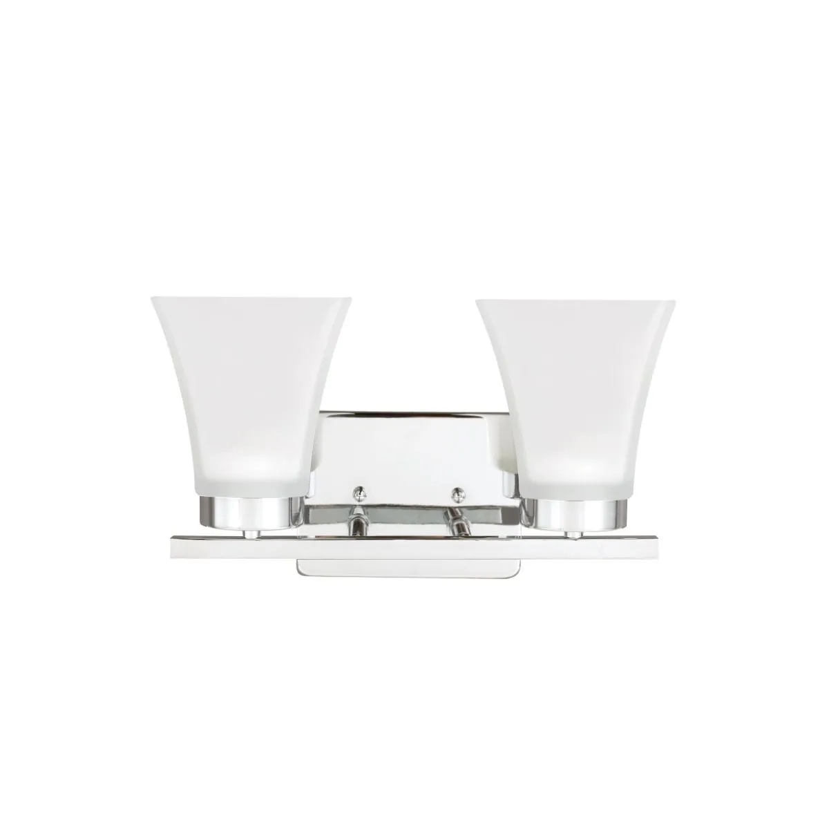 Bayfield 13 in. 2 Lights LED Vanity Light Chrome Finish