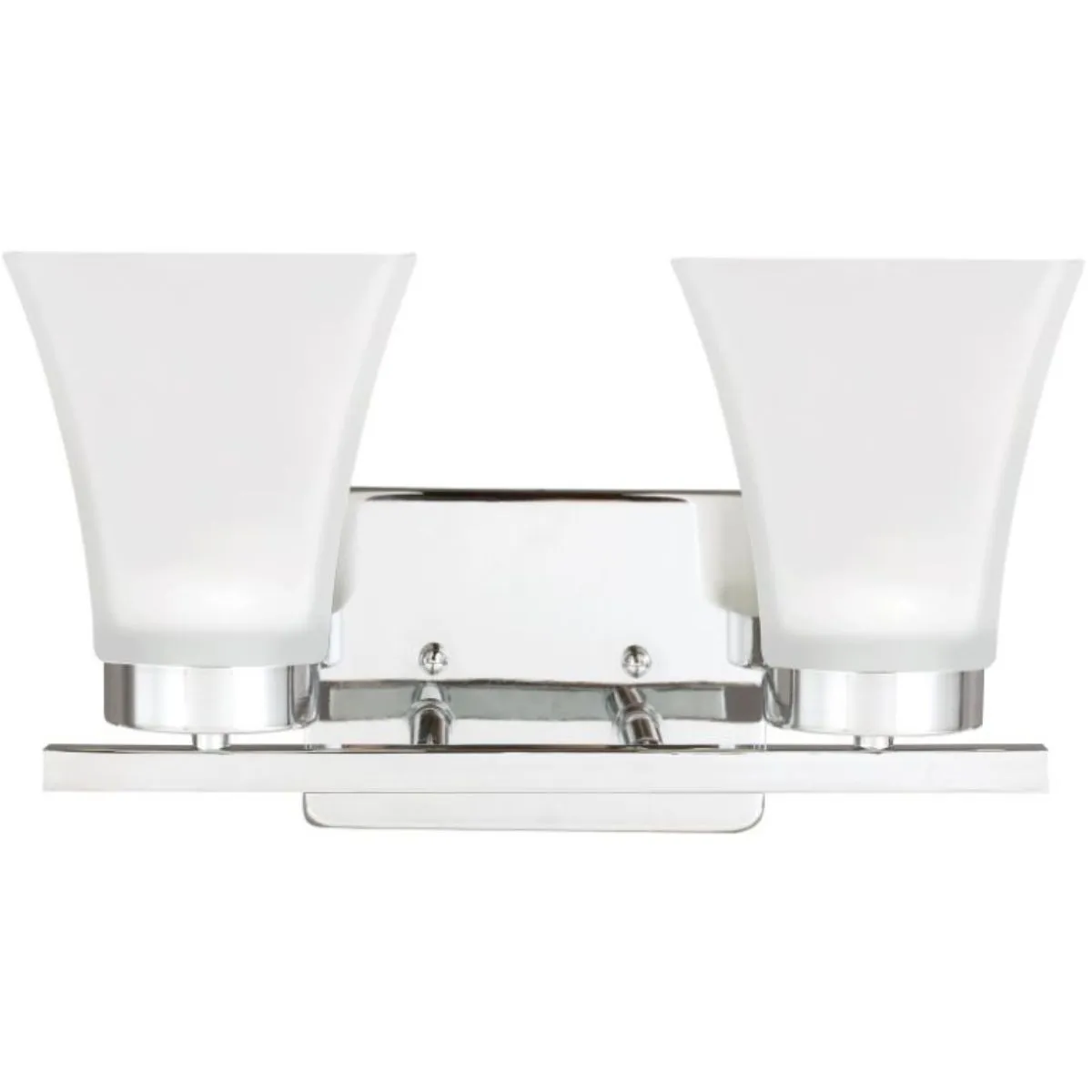 Bayfield 13 in. 2 Lights LED Vanity Light Chrome Finish
