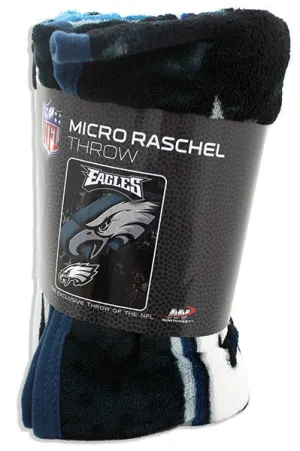 BCPE1 Blanket - Rolled Micro Raschel - Philadelphia Eagles