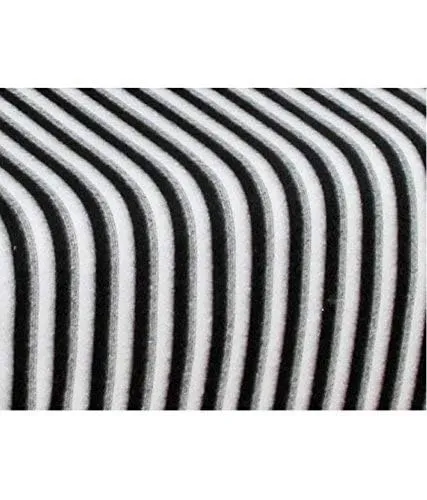 Bestie Homes Woolen Winter Warm Polar Fleece Black & White Single Bed Sheet Plain (Pack of 1)