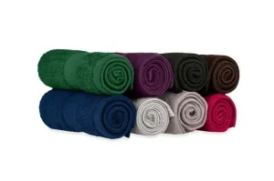 Boca Terry Oxford Salon Bleach Proof Towel, 16" x 28", 12 ct