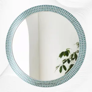Bone Inlay Devina Mirror Green
