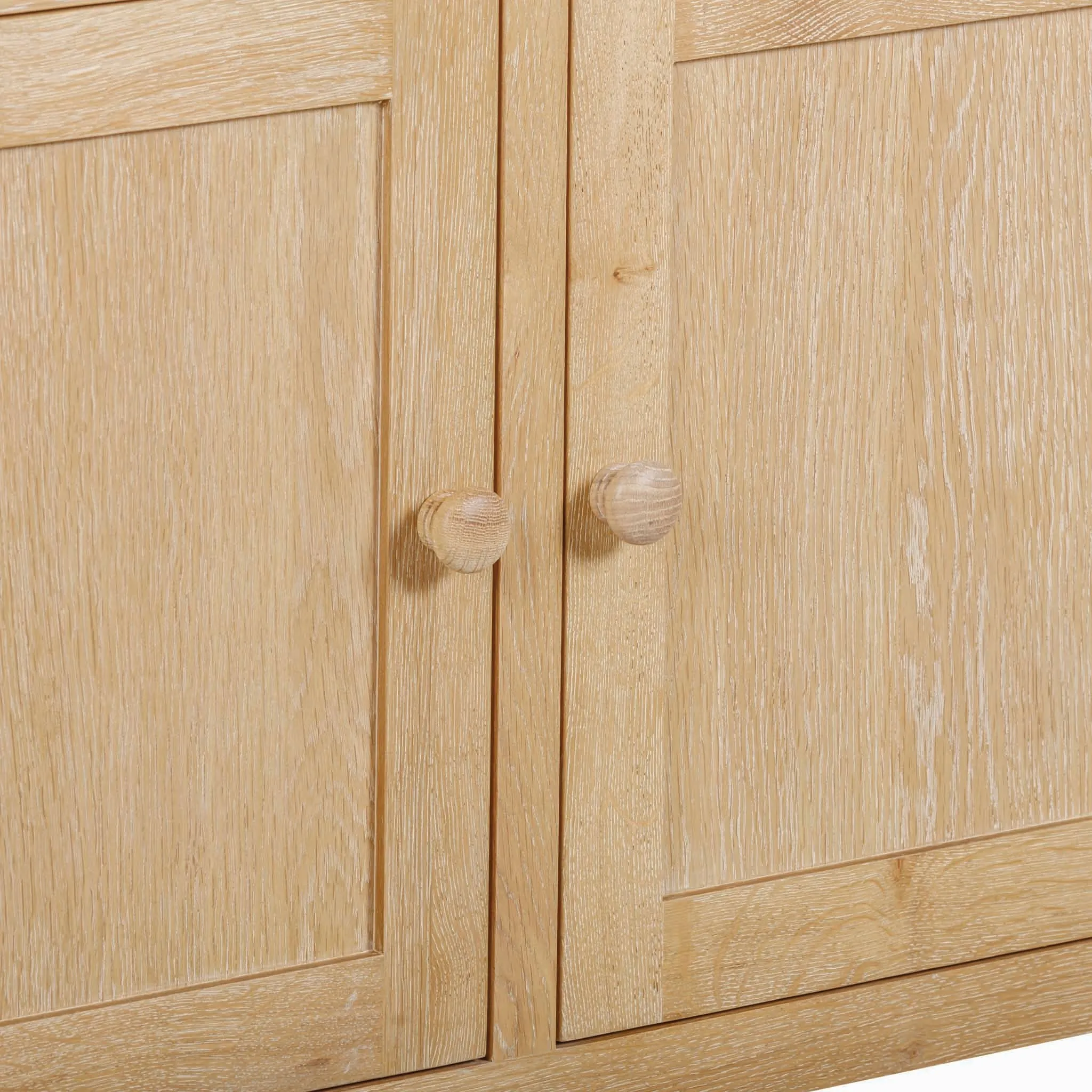 Burford 2 Door 2 Drawers Sideboard in Natural Oak