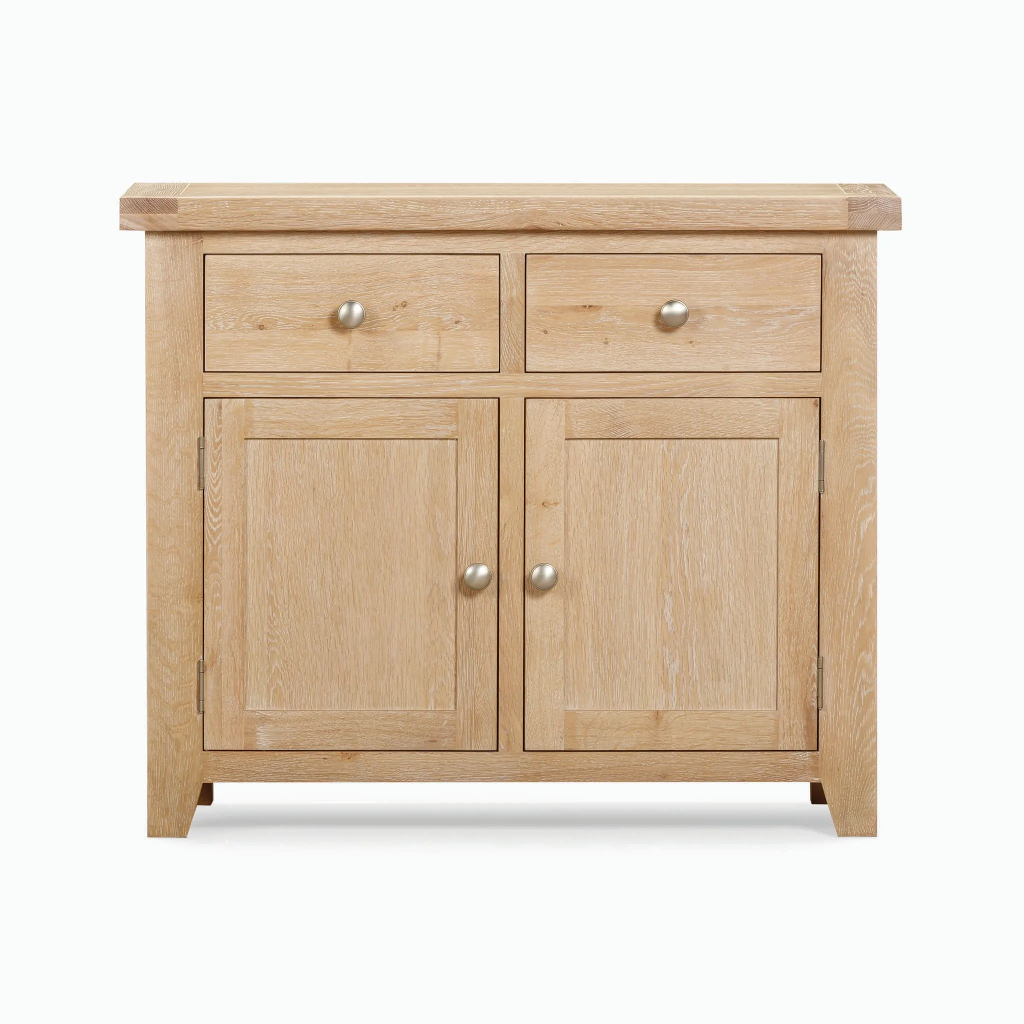 Burford 2 Door 2 Drawers Sideboard in Natural Oak