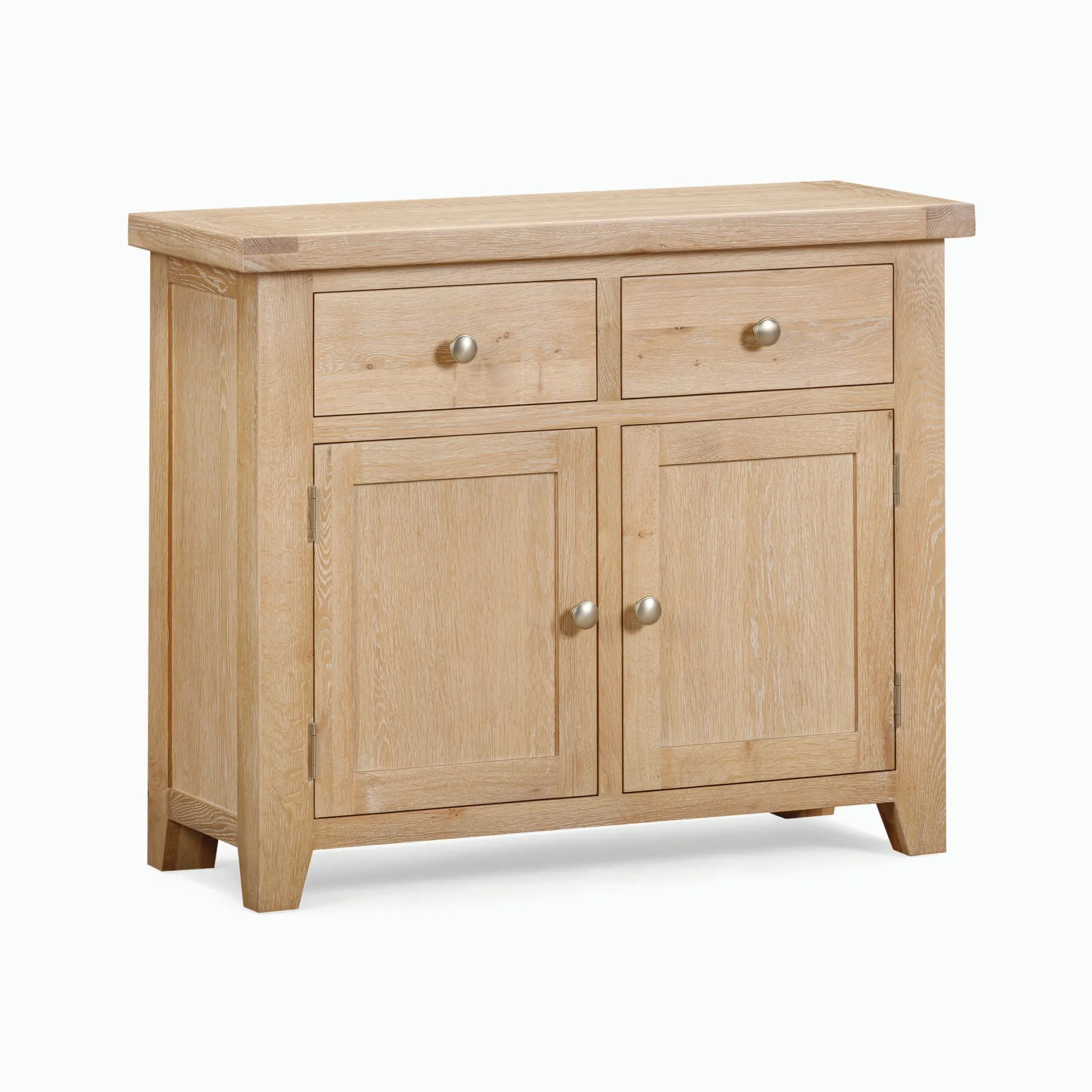 Burford 2 Door 2 Drawers Sideboard in Natural Oak